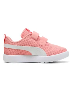 PUMA - SNEAKERS KIDS OURTFLEX V3 MESH ROSA E BIANCA DAL 28 AL 35, 398085-07