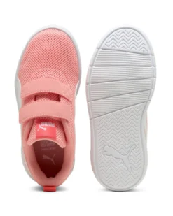 PUMA - SNEAKERS KIDS OURTFLEX V3 MESH ROSA E BIANCA DAL 28 AL 35, 398085-07