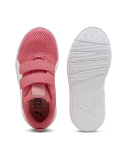 PUMA - SNEAKERS KIDS OURTFLEX V3 MESH ROSA SCURO E BIANCA DAL 28 AL 35, 398085-21