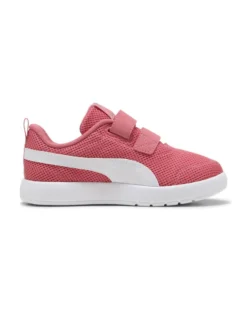 PUMA - SNEAKERS KIDS OURTFLEX V3 MESH ROSA SCURO E BIANCA DAL 28 AL 35, 398085-21