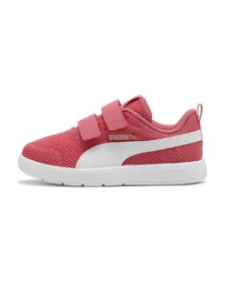PUMA - SNEAKERS KIDS OURTFLEX V3 MESH ROSA SCURO E BIANCA DAL 28 AL 35, 398085-21