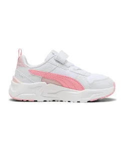 PUMA - SNEAKERS KIDS TRINITY 2 LT PS BIANCA E ROSA DAL 28 AL 35, 403704-04