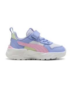 PUMA - SNEAKERS KIDS TRINITY 2 LT TD  LILLA, BIANCA, ROSA E LIME DAL 20 AL 27, 403705-11