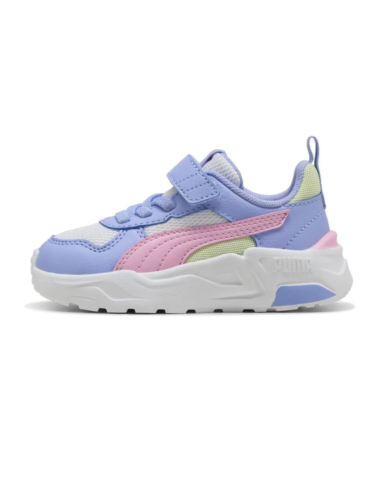 PUMA - SNEAKERS KIDS TRINITY 2 LT TD LILLA, BIANCA, ROSA E LIME DAL 20 AL 27, 403705-11