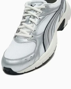 PUMA - SNEAKERS  MILENIO TECH LT BIANCA, SILVER E NERA , 406791-01
