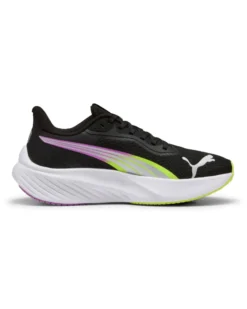 PUMA - SNEAKERS POUNCE LITE , NERA, GIALLO FLUO, MAGENTA E GRIGIA - 310778-07