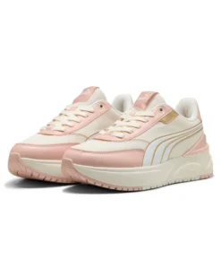 PUMA - SNEAKERS R78 DISRUPT LT ROSA E BIANCA DA DONNA - 399066-11