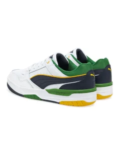 PUMA - SNEAKERS REBOUND RETRO BIANCA, VERDE E BLU - 400197-07