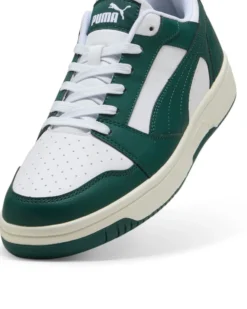 PUMA - SNEAKERS REBOUND V6 LOW, BIANCA E VERDE -  392328-43