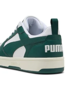 PUMA - SNEAKERS REBOUND V6 LOW, BIANCA E VERDE -  392328-43