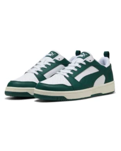 PUMA - SNEAKERS REBOUND V6 LOW, BIANCA E VERDE -  392328-43