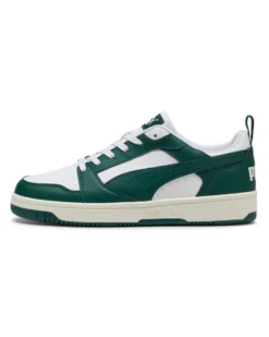 PUMA - SNEAKERS REBOUND V6 LOW, BIANCA E VERDE -  392328-43