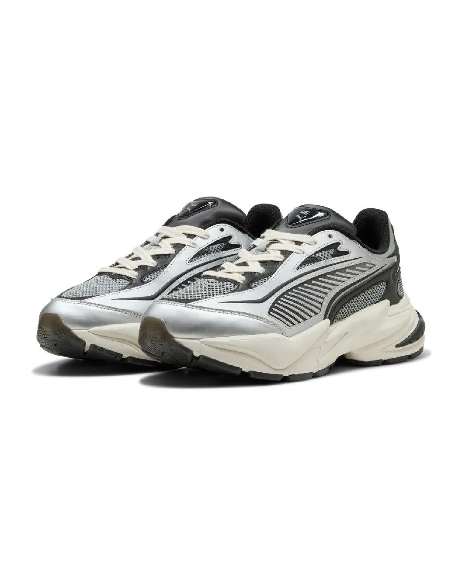 PUMA - SNEAKERS RS SURGE LS SILVER, NERA E BIANCA DA UOMO, 407523-01