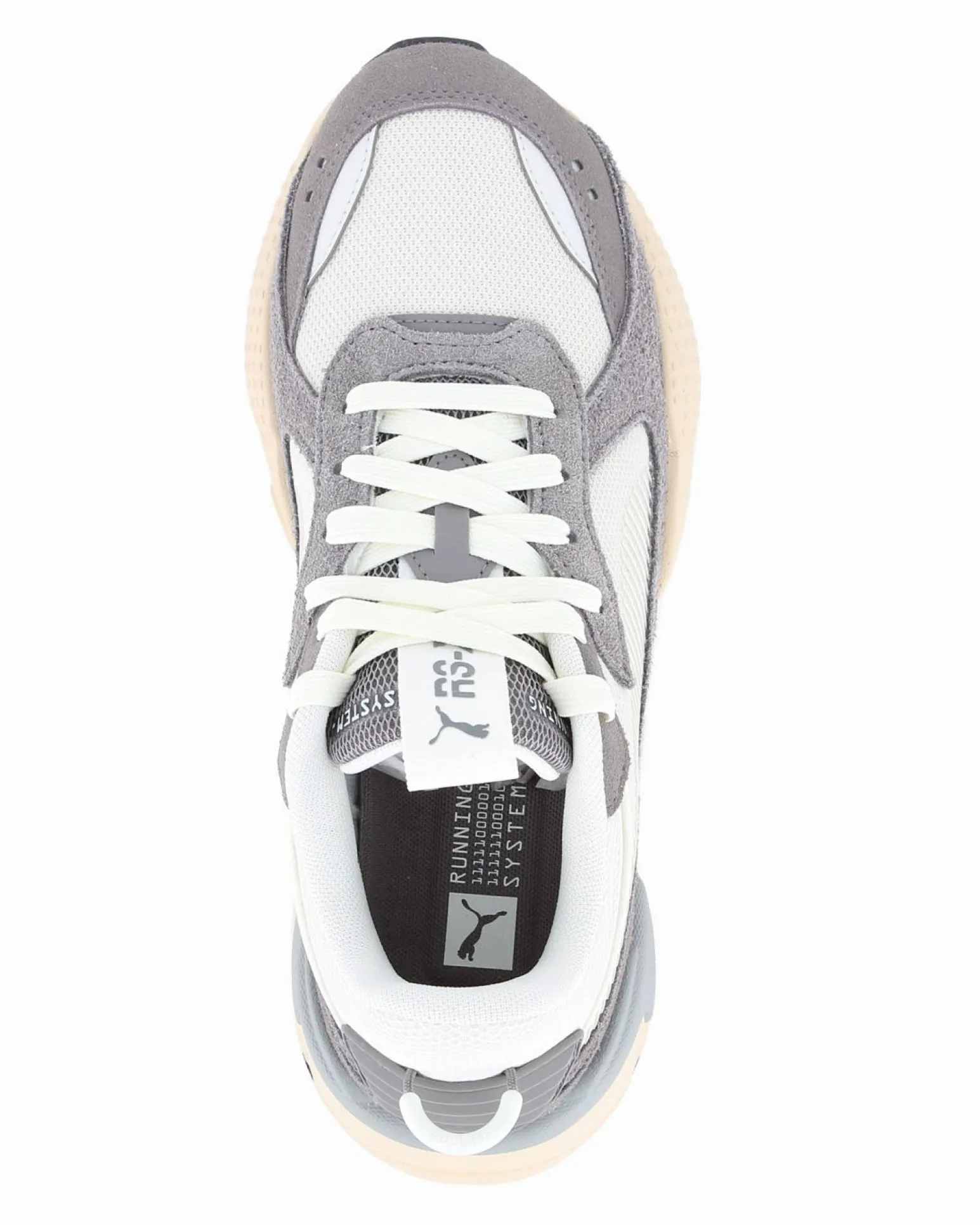 PUMA - SNEAKERS RS-X HERITAGE GRIGIA E BIANCA DA UOMO, 398210-18