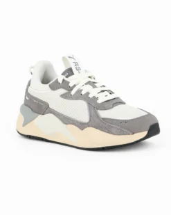 PUMA - SNEAKERS RS-X HERITAGE GRIGIA E BIANCA DA UOMO, 398210-18