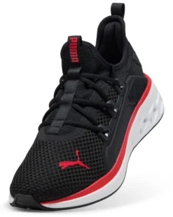PUMA - SNEAKERS  SOFTRIDE FREQUENCE STREET NERA E ROSSA DA UOMO, 311727-20