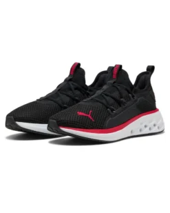PUMA - SNEAKERS  SOFTRIDE FREQUENCE STREET NERA E ROSSA DA UOMO, 311727-20