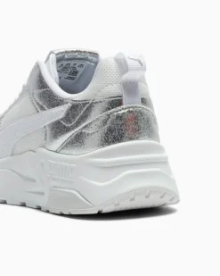 PUMA - SNEAKERS TRINITY 2 LT  BIANCA CON DETTAGLI SILVER, 404746-01