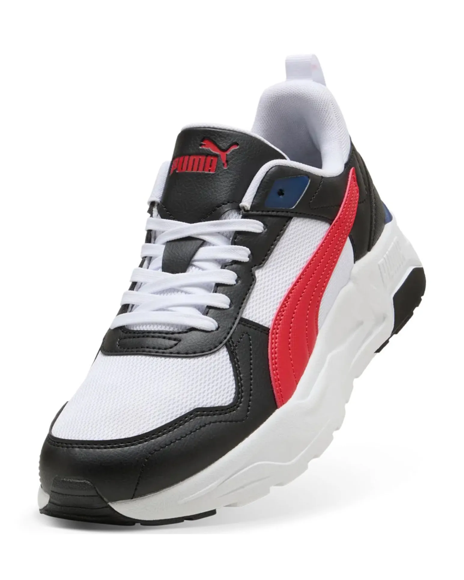 PUMA - SNEAKERS TRINITY 2 LT BIANCHE, NERE E ROSSE DA UOMO, 400231-24