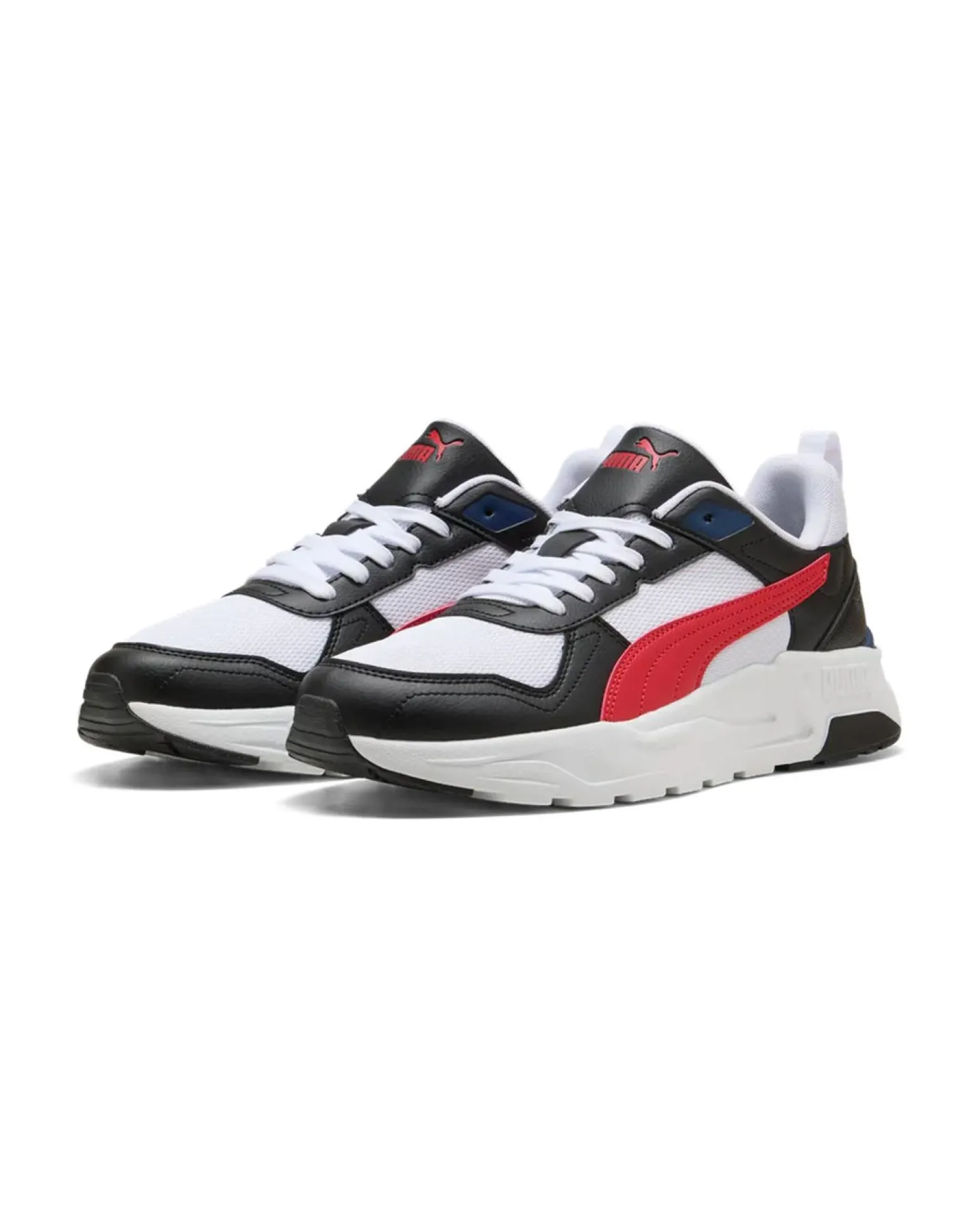 PUMA - SNEAKERS TRINITY 2 LT BIANCHE, NERE E ROSSE DA UOMO, 400231-24