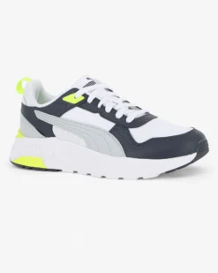 PUMA - SNEAKERS  TRINITY 2 LT BIANCHE, NERE, GRIGIE E GIALLEDA UOMO, 400231-31