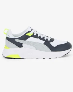 PUMA - SNEAKERS  TRINITY 2 LT BIANCHE, NERE, GRIGIE E GIALLEDA UOMO, 400231-31