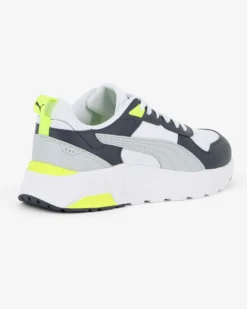 PUMA - SNEAKERS  TRINITY 2 LT BIANCHE, NERE, GRIGIE E GIALLEDA UOMO, 400231-31