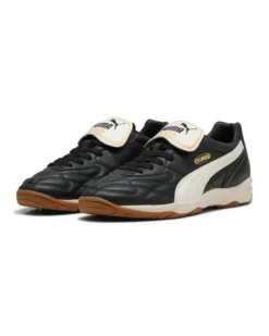 PUMA - SNEAKERS UOMO BIANCHE E NERE KING INDOOR, 401683-01