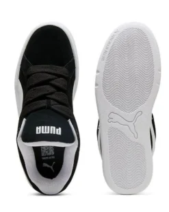 PUMA - SNEAKERS UOMO NERE E BIANCHE PARK L-STYLE EASY SUADE, 400707-01