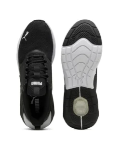 PUMA - SNEAKERS UOMO NERE E BIANCHE X-CELL NOVA FS, 379495-10