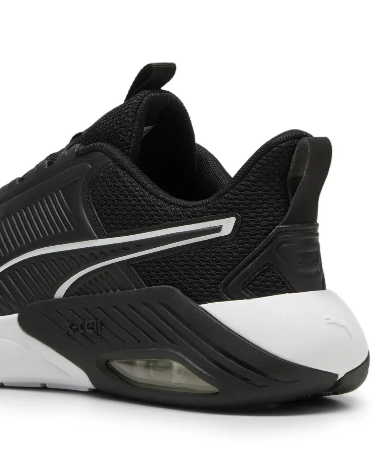 PUMA - SNEAKERS UOMO NERE E BIANCHE X-CELL NOVA FS, 379495-10