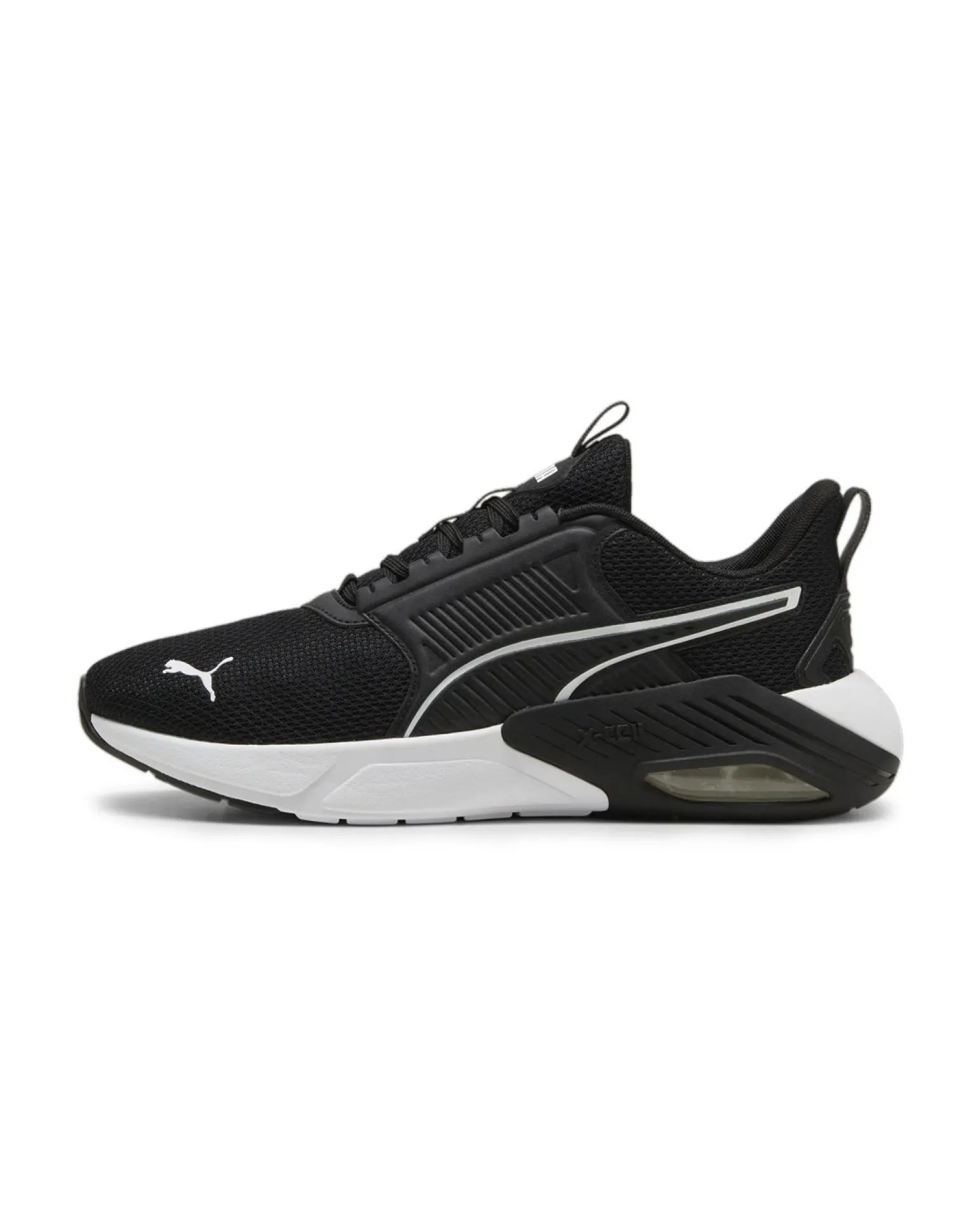 PUMA - SNEAKERS UOMO NERE E BIANCHE X-CELL NOVA FS, 379495-10