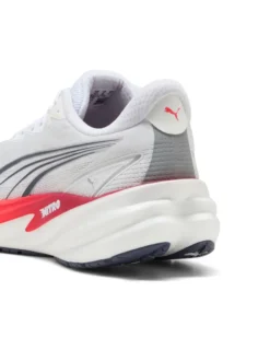 PUMA - SNEAKERS VELOCITY NITRO 5 BIANCHE, NERE E ROSSE DA UOMO, 312944-05