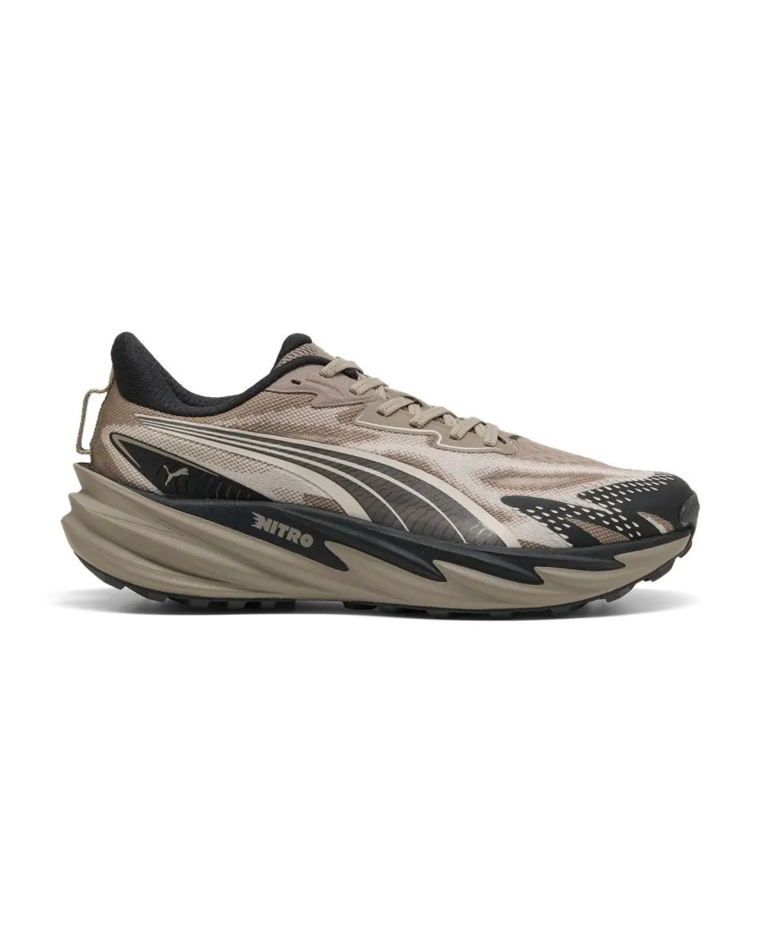 PUMA - SNEAKERS VELOCITY NITRO TRAIL BEIGE, NERA E MARRONE DA UOMO, 312950-08