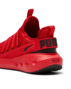 PUMA SOFTRIDE CARSON FRESH - Scarpa rossa con logo nero - 310155-03