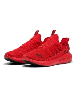 PUMA SOFTRIDE CARSON FRESH -  Scarpa rossa con logo nero - 310155-03
