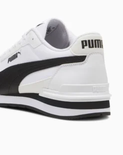 PUMA ST RUNNER V4 L JR - Scarpa bianca e nera, numerata 36-39