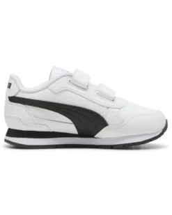PUMA ST RUNNER V4 L V - SCARPA BIANCA E NERA PS, NUMERATA 28/35 - 399737-03