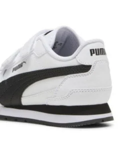 PUMA ST RUNNER V4 L V - SCARPA BIANCA E NERA PS, NUMERATA 28/35 - 399737-03
