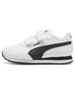 PUMA ST RUNNER V4 L V - SCARPA BIANCA E NERA PS, NUMERATA 28/35 - 399737-03