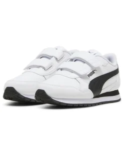 PUMA ST RUNNER V4 L V - SCARPA BIANCA E NERA PS, NUMERATA 28/35 - 399737-03