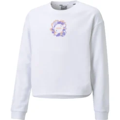 PUMA - SWEAT ALPHA CREW TR WHITE