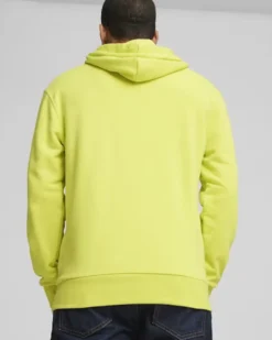 PUMA - SWEAT CON CAPPUCCIO POWER GRAPHIC HD TR LIME DA UOMO - 678963-38