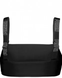 PUMA - TOP NERO DA DONNA A FASCIA SWIM BANDEAU - 701226347_003