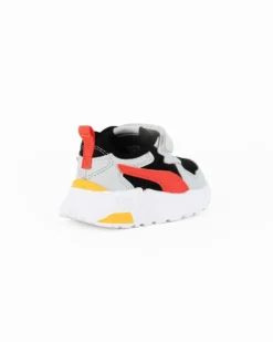 PUMA TRINITY LITE AC+ INF - Scarpa grigia nera e arancione, numerata 20-27