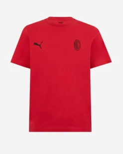 PUMA - TSHIRT AC MILAN ROSSA E NERA - 777669-01