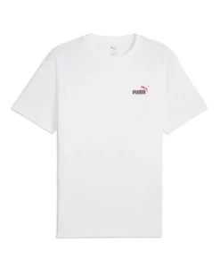 PUMA - T-SHIRT BEGE ESSENTIAL 2 COLOR SMALL LOGO DA UOMO, 684717-99