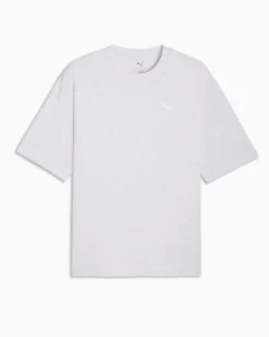PUMA - T-SHIRT BIANCA  WARDROBE ESS BOXY  DA UOMO 629645-05