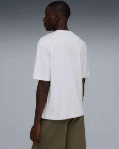 PUMA - T-SHIRT BIANCA  WARDROBE ESS BOXY  DA UOMO 629645-05