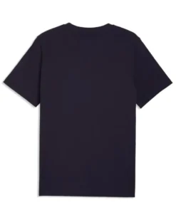 PUMA - T-SHIRT BLU ESSENTIAL 2 COLOR SMALL LOGO DA UOMO, 684717-19
